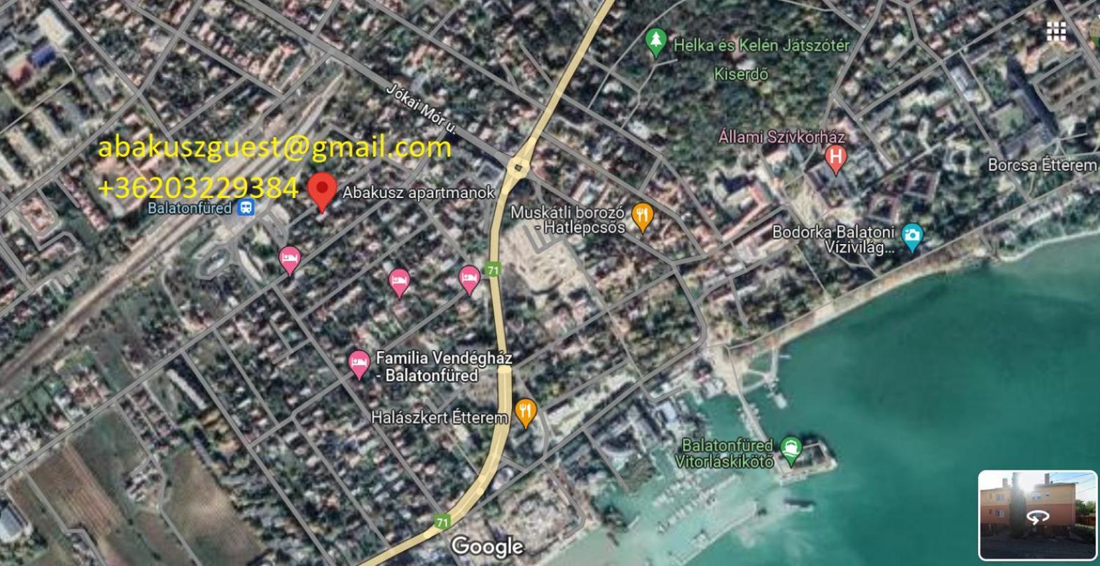Abakusz Apartment Balatonfured Bagian luar foto